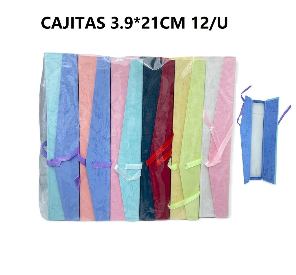 Caja larga de colores (12 uds - 576 pcs) - Envases y empaques para obsequios