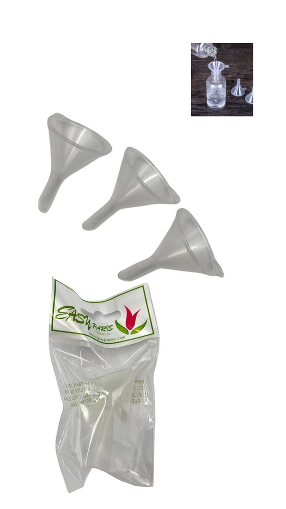 Embudo pequeño uso estético 12 pcs - Envases y frascos