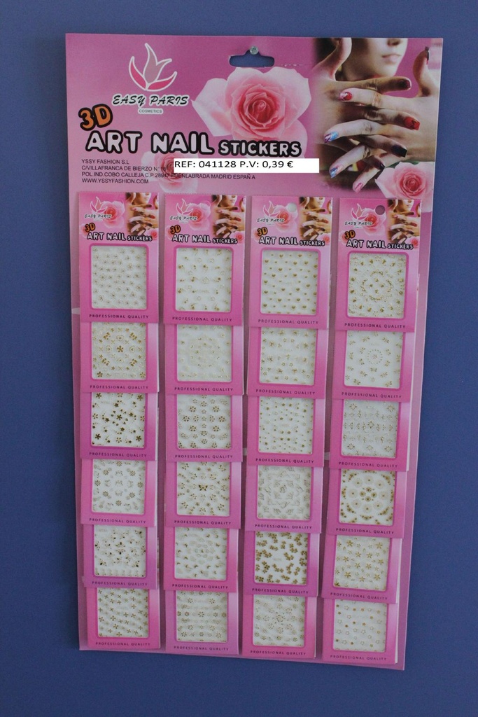 Pegatina para uñas (24 uds) - Decoraciones para uñas y belleza