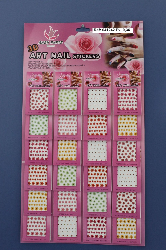 Pegatinas de uñas decorativas 24pcs