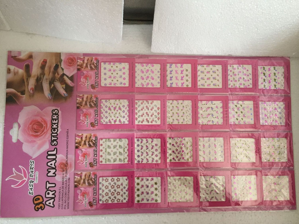 Pegatinas de uñas 24/u para decoración de uñas