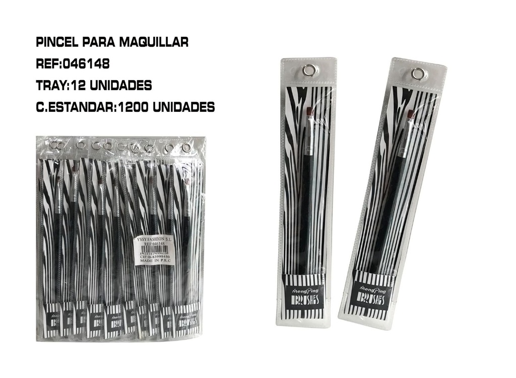 Pincel de Sombras 5 12/U - Pincel de maquillaje para sombras