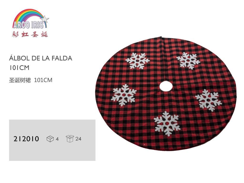 Falda de árbol de Navidad 40cm