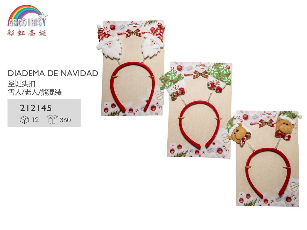 Diadema de navidad