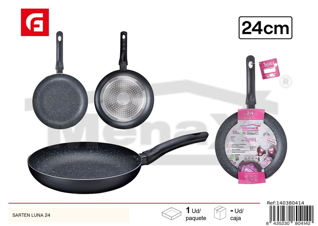 Sartén Luna 24cm antiadherente para cocina