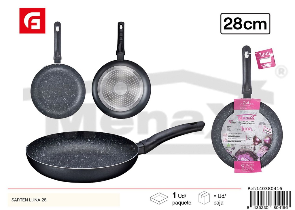 Sartén luna 28 cm - Utensilios de cocina