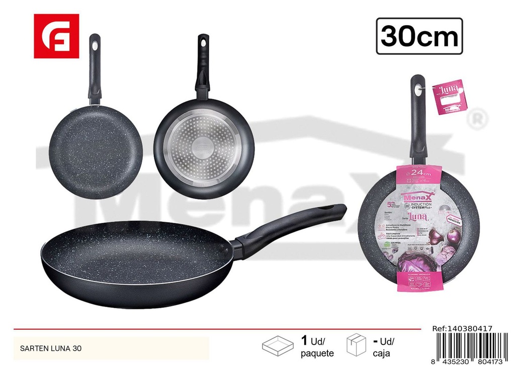 Sartén Luna 30cm antiadherente para cocina