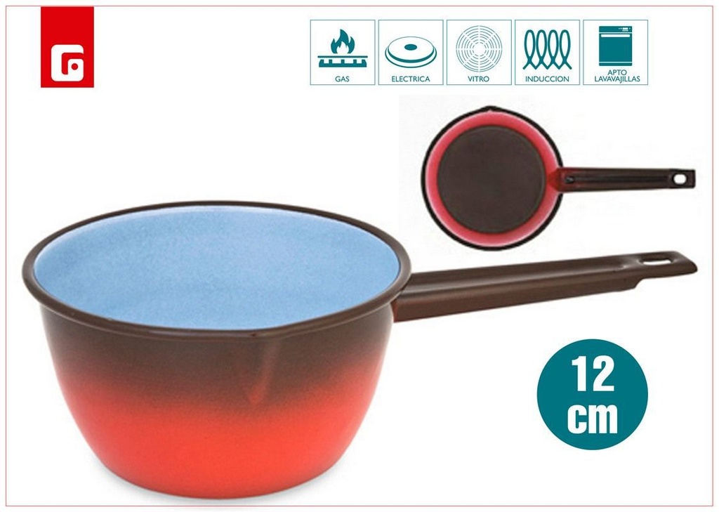 Cazo de fuego bombado de 12 cm - Utensilios de cocina
