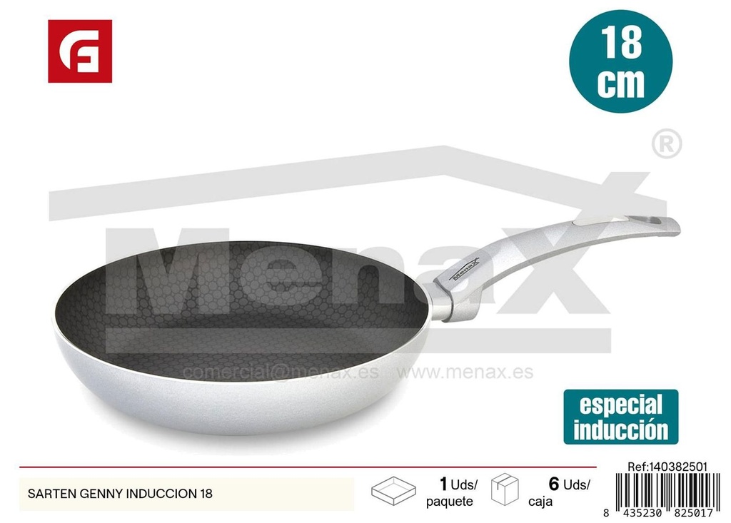 Sartén Genny inducción 18cm para cocina