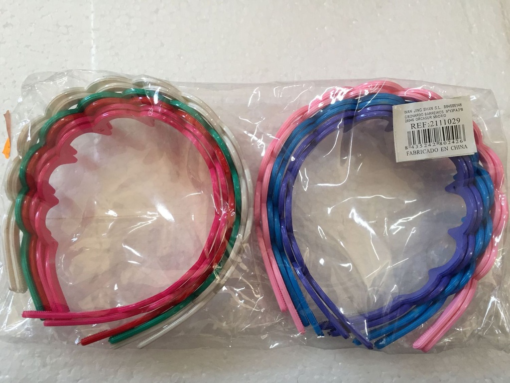 Diadema para niñas 12 unidades - Accesorios para el cabello