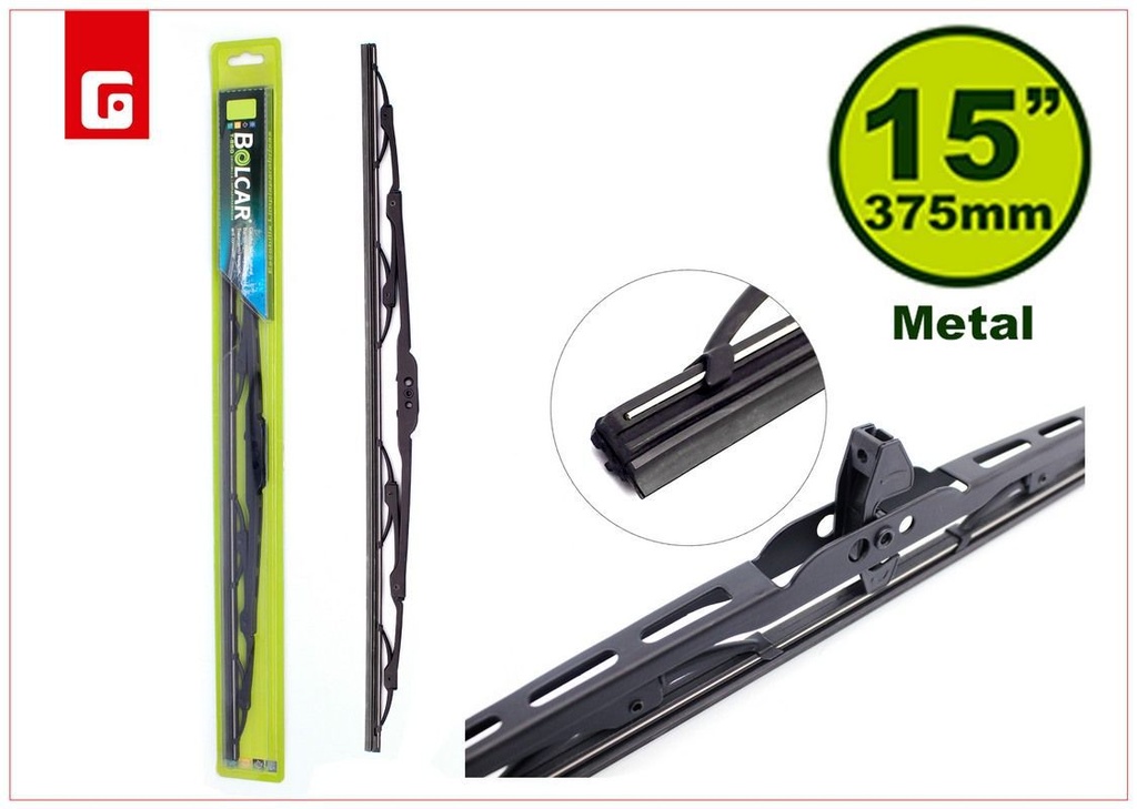 Limpia Parabrisas 15" 375 mm - Accesorios de automóviles