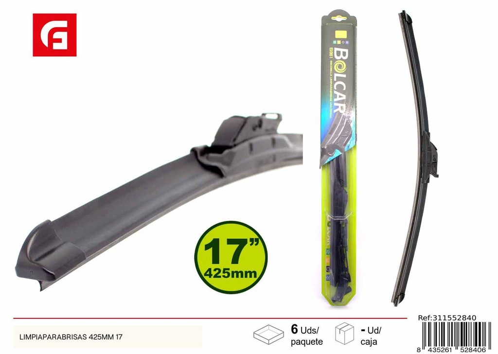 Limpiaparabrisas 425 mm - Accesorios para automóviles