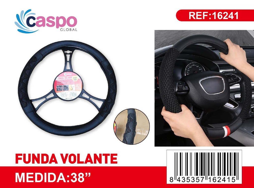 Funda de volante para automóvil para protección y estilo