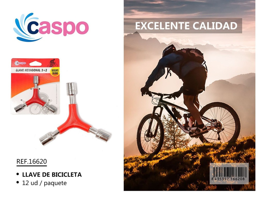 Llave de bicicleta para reparaciones