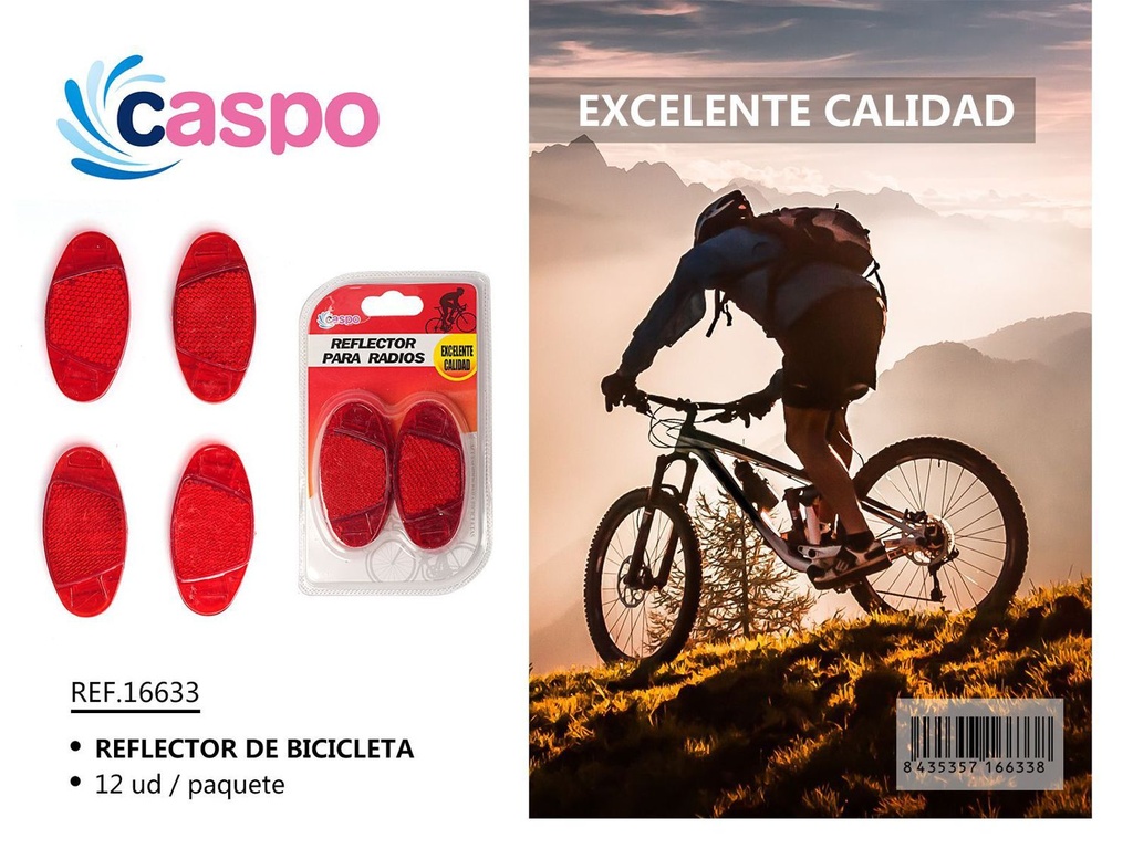 Reflector de bicicleta 4pcs