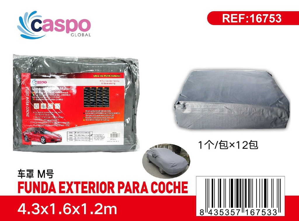 Funda de coche 70g