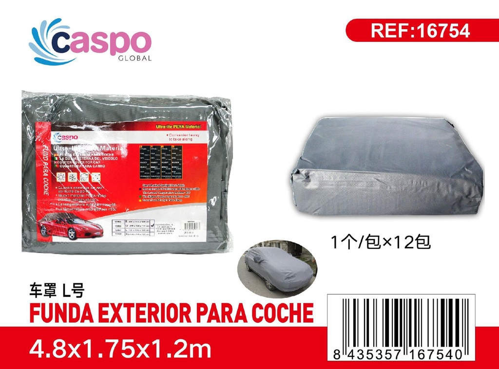 Funda de coche 70g para protección