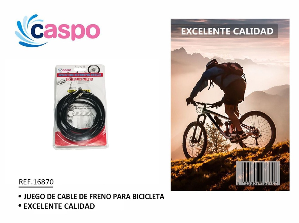 Cable de freno para bici 700x4/5mm 1250x4/5mm para bicicletas