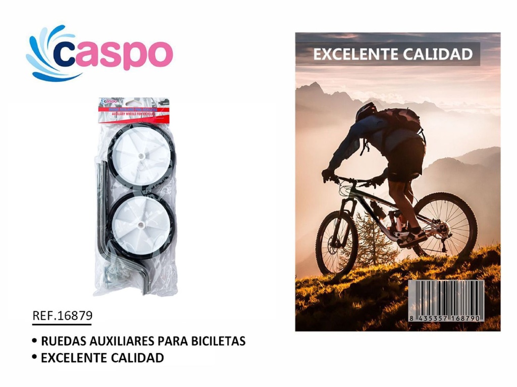 Ruedas auxiliares para bicicletas infantiles