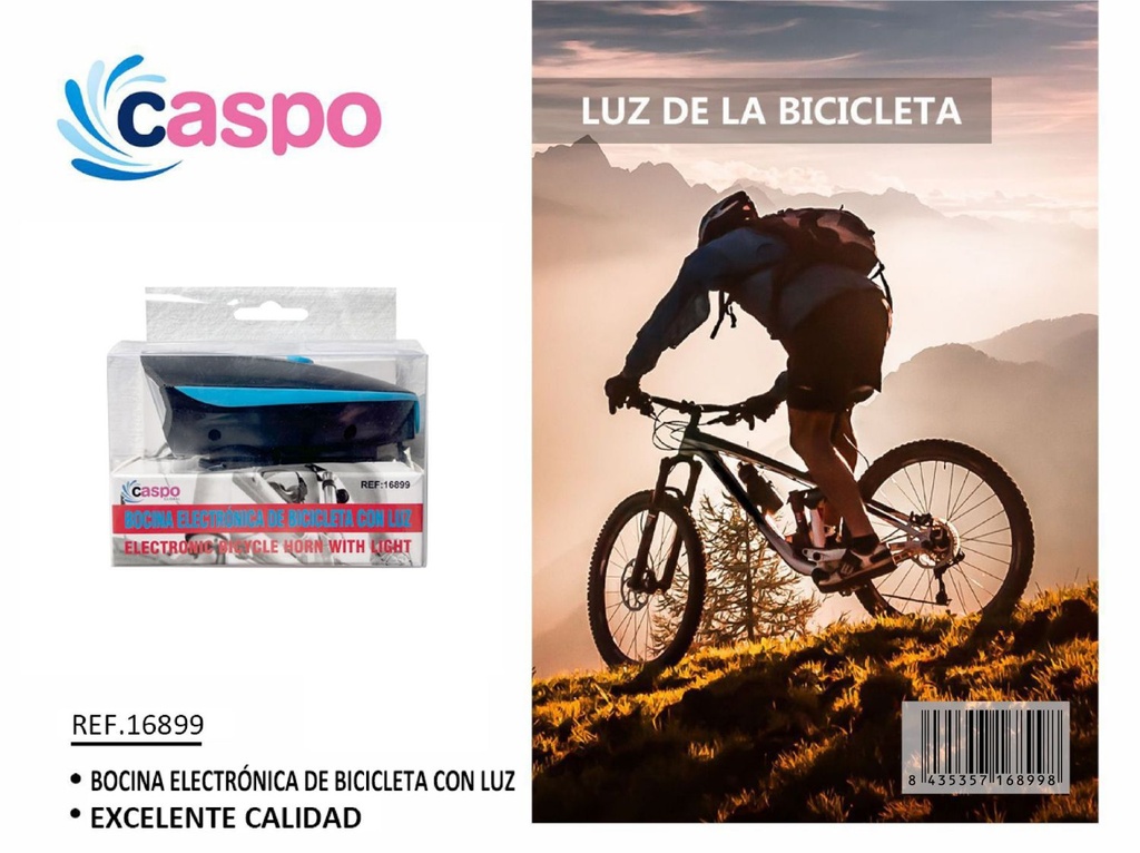 Luz para bicicleta seguridad vial