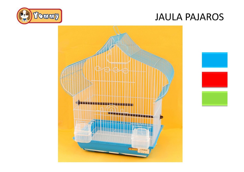 Jaula de pájaros mixto 46.5x32x56.5cm para mascotas