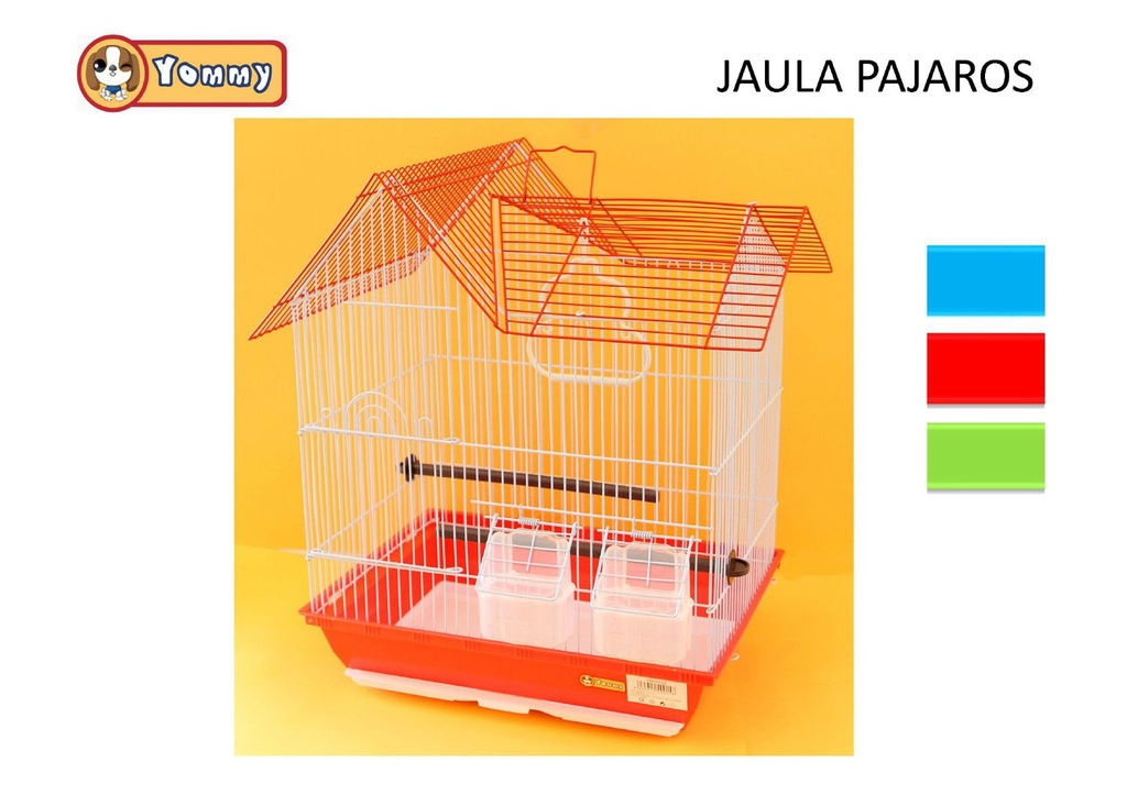 Jaula de pájaros 42.5x33.5x47cm