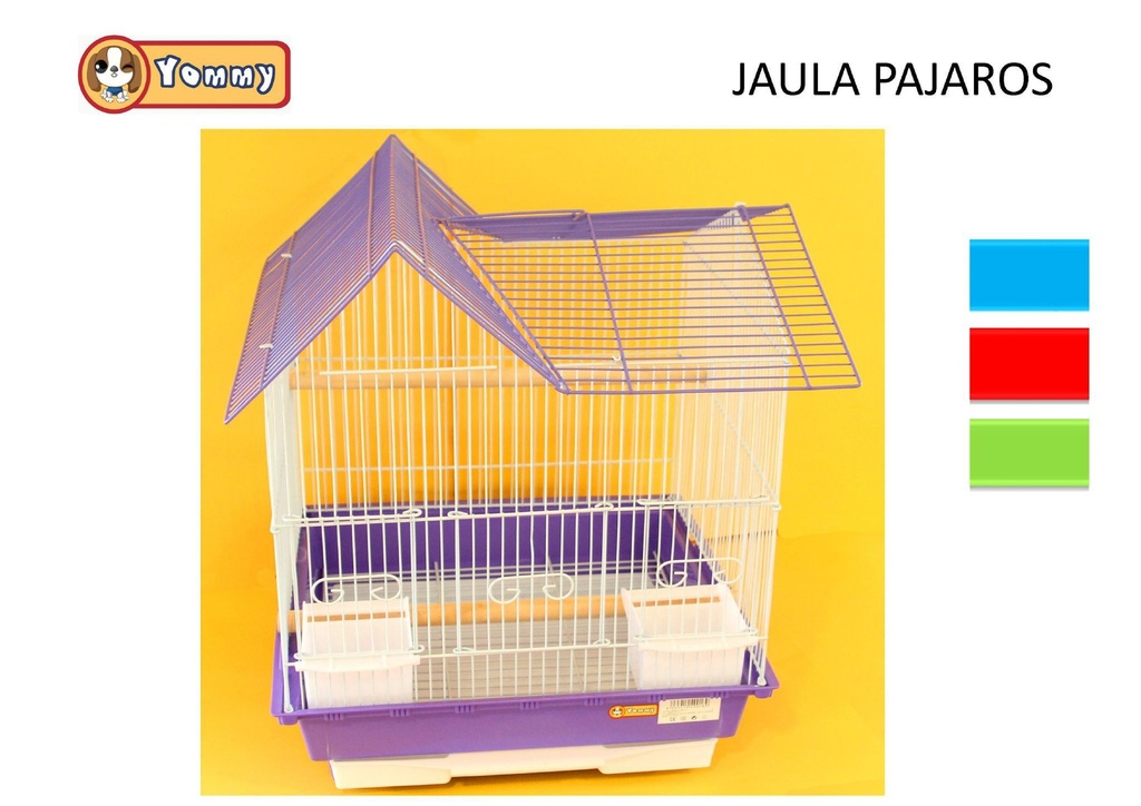 Jaula de pájaros mezcla 45x43x48 cm - Accesorios para aves
