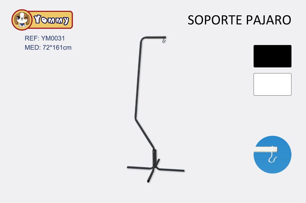 Soporte para pájaro 72*161cm