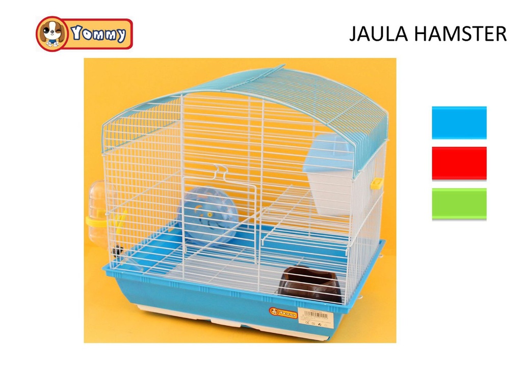 Caja de hámster 37.5x28.3x36cm - Jaula para mascotas
