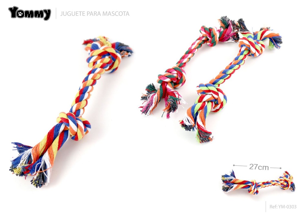 Juguete de cuerda para mascotas 27 cm - Juguetes para mascotas