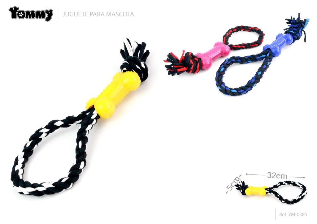 Juguete nudo 32*5*5CM - Juguetes para mascotas 