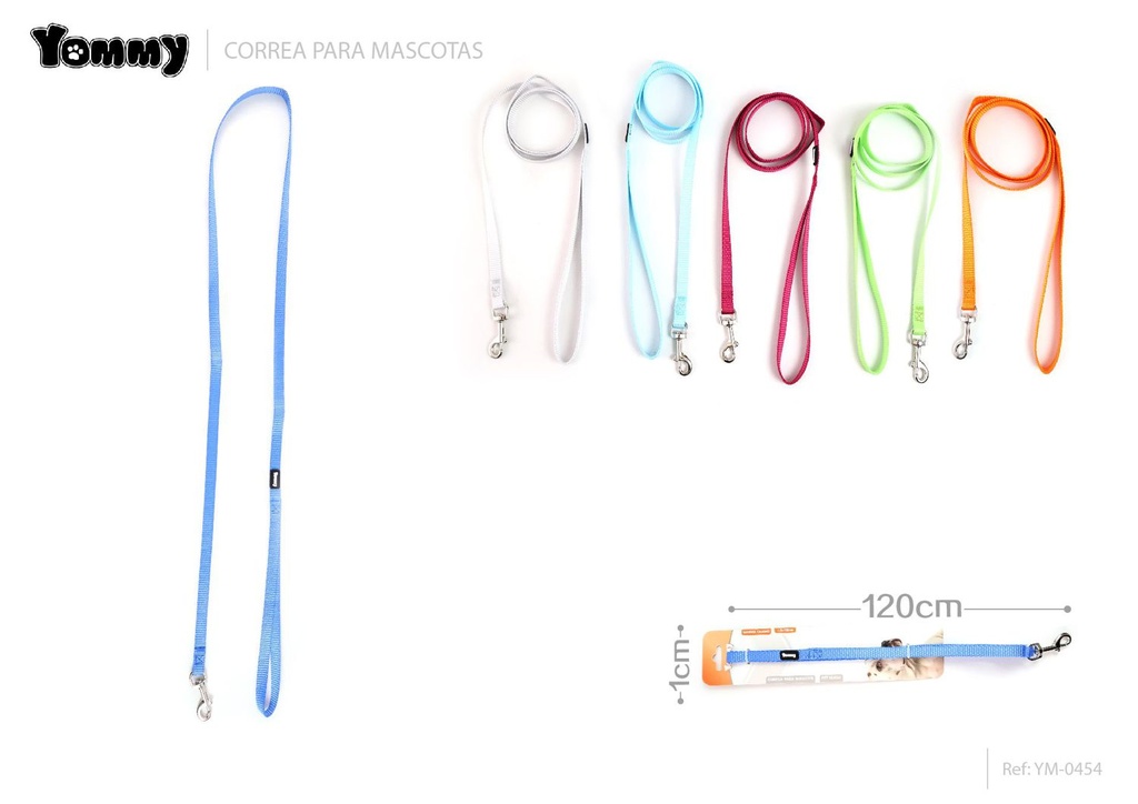 Correa de nylon 1.0*120cm - Accesorios para mascotas