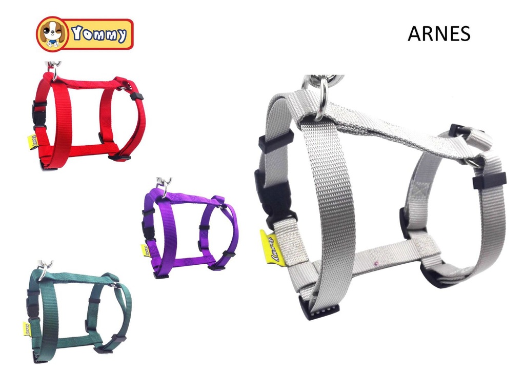  Arnes rectangular 2.5/51-72 cm para mascotas - Accesorios para mascotas