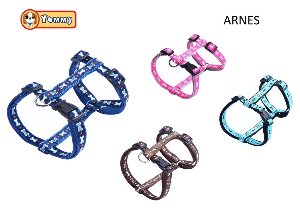 Arnés hueso 1.5*30/51cm - Accesorio para mascotas
