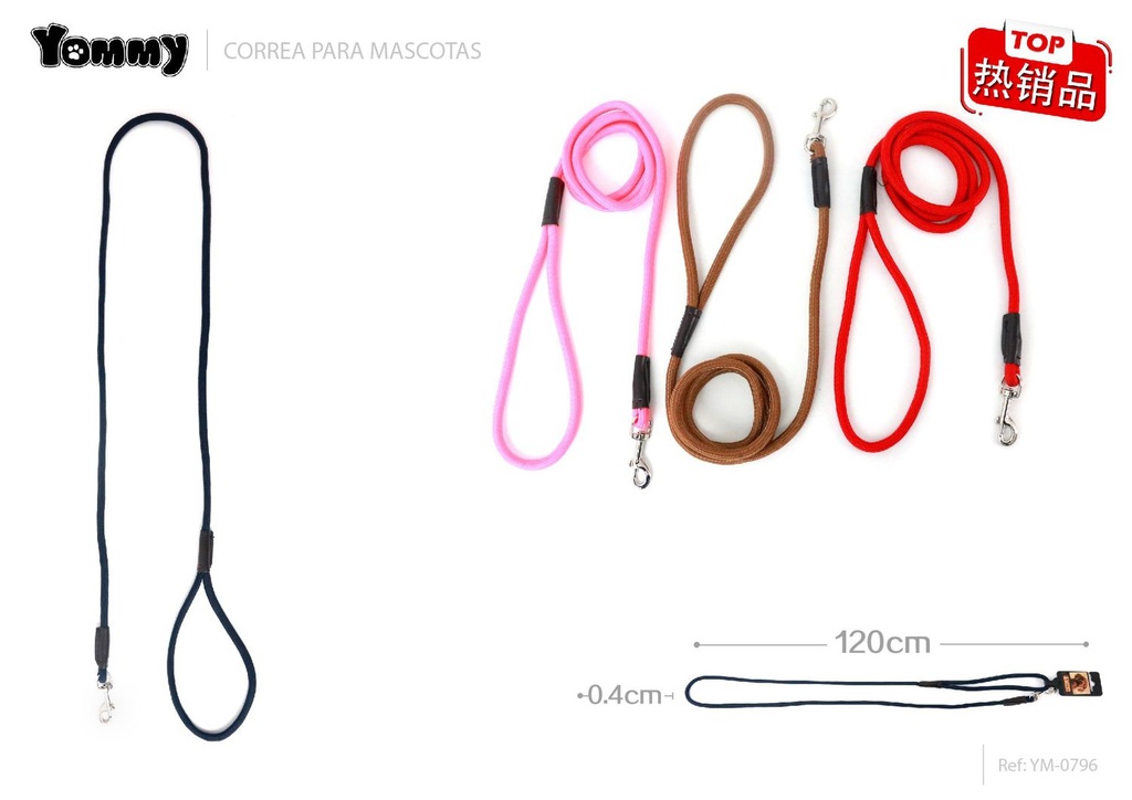 Correra nylon 0.4*120cm - Accesorios para mascotas