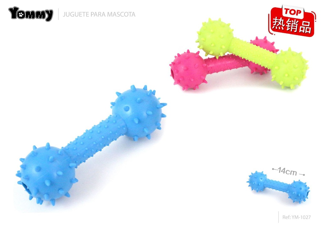Juguete de barreta de TPR 14 cm - Juguetes para mascotas