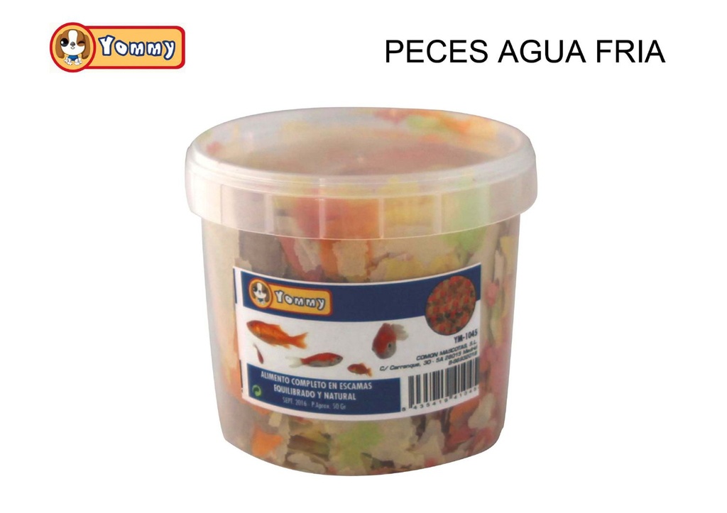 Alimento para peces de agua fría 380ml