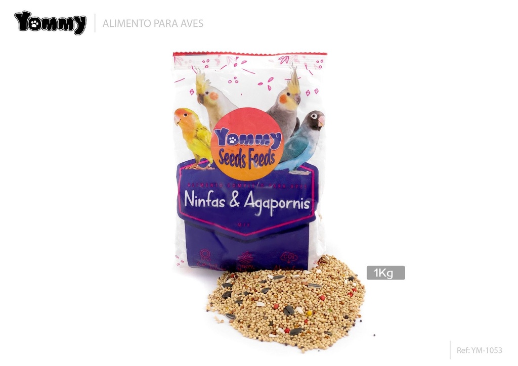 Alimento para ninfas 1L - Alimentos para aves
