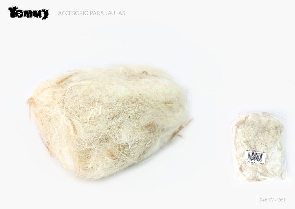 Fibra sisal bolsa - Accesorios para mascotas