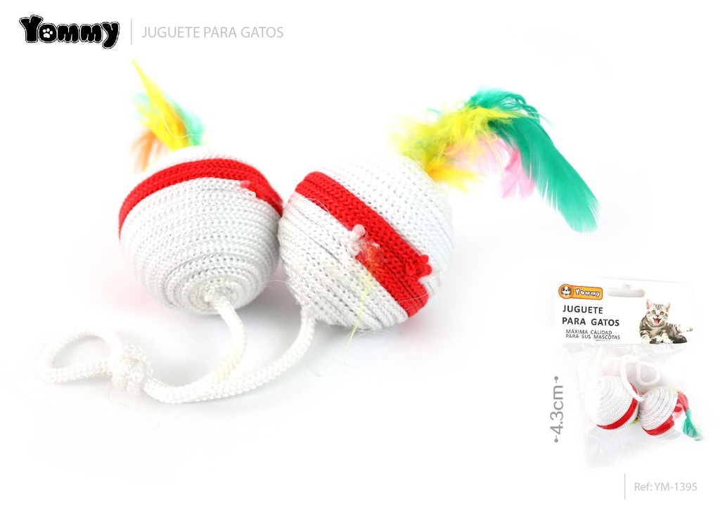 Juguete para gatos 4.3CM - Juguetes para mascotas