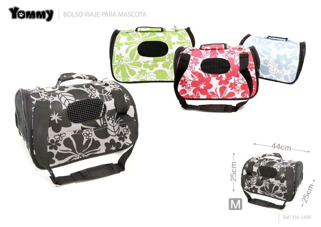 Bolso de viaje para mascotas M:44x25x25 cm - Accesorios para mascotas
