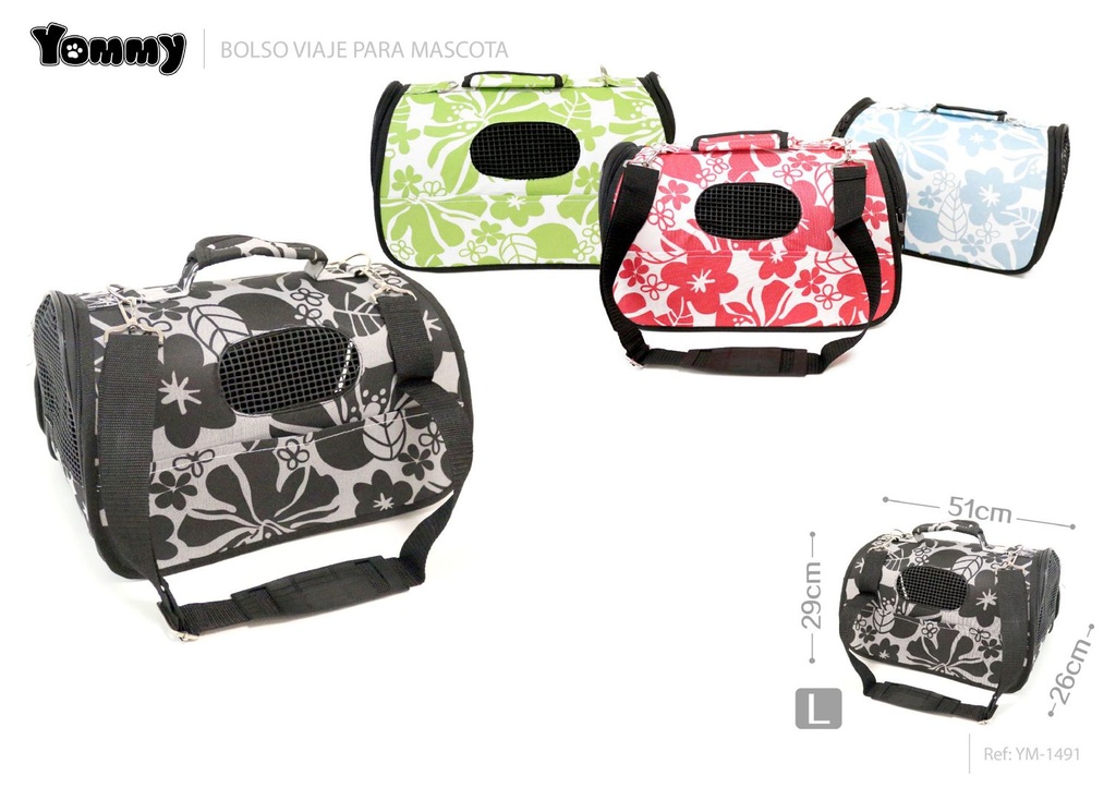 Bolso de viaje para mascotas L:51*26*29cm - Accesorios para mascotas
