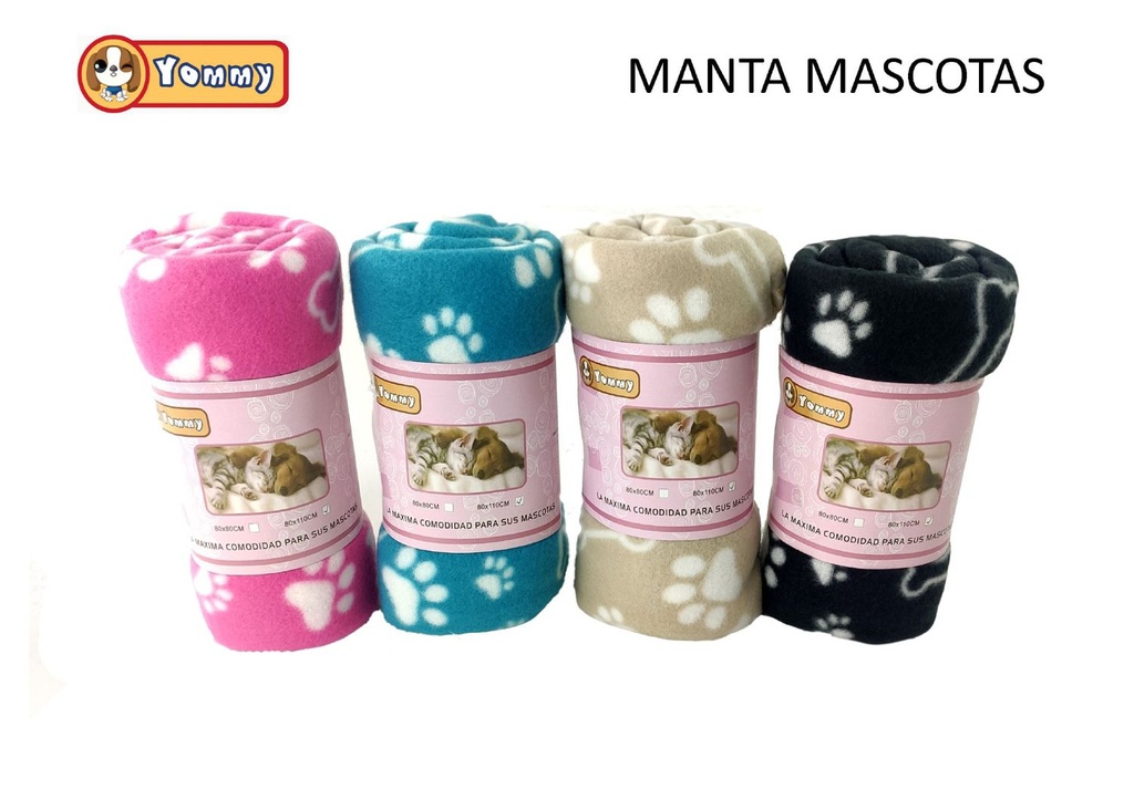 Manta para mascotas 80x80 cm - Accesorios para mascotas