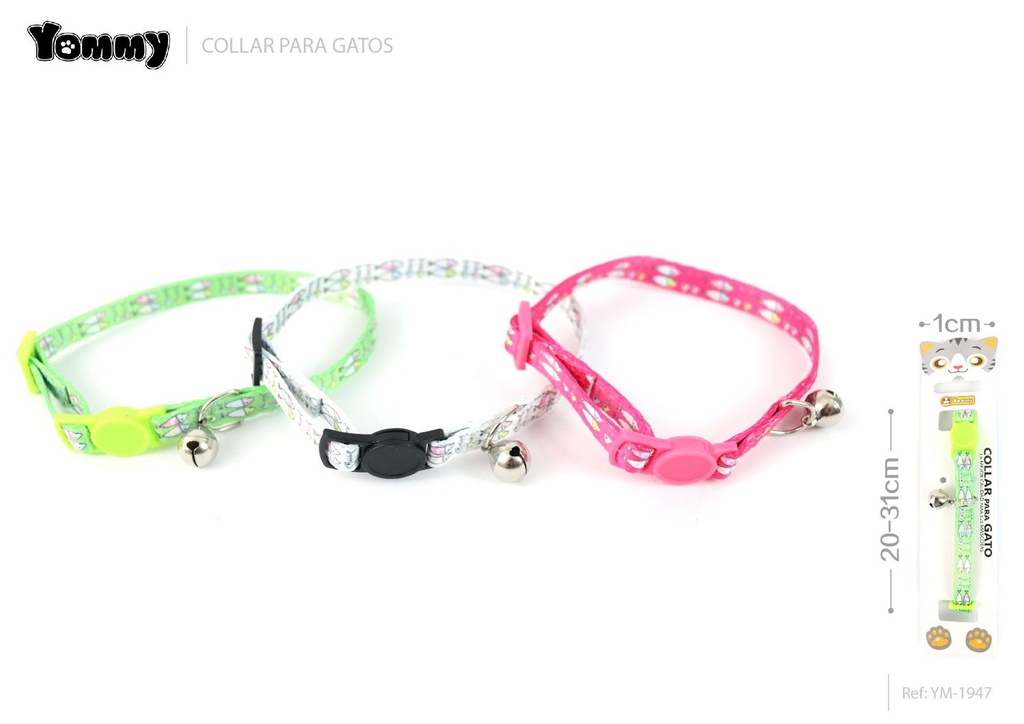 Collar para gato 1.0 x (20-31) - Collares para gatos