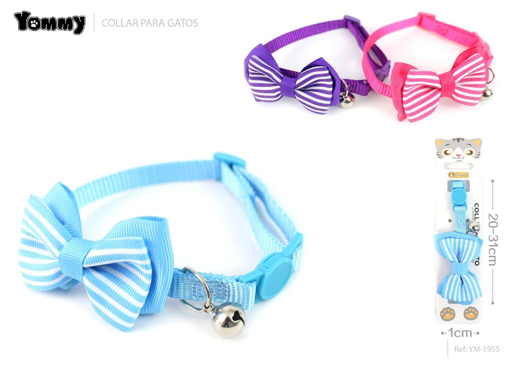 Collar para gato 1.0 x (20-31) - Accesorios para mascotas