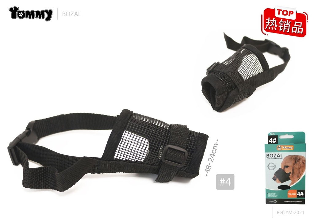 Bozal para perro 18-24cm para mascotas