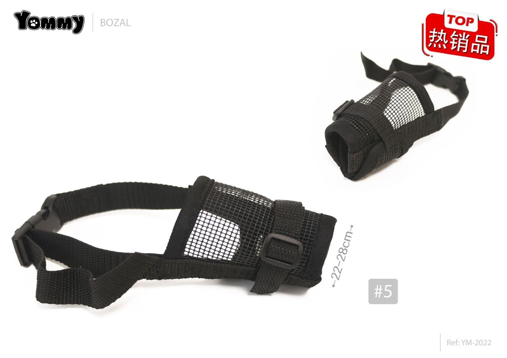 Bozal para perro 22-28cm