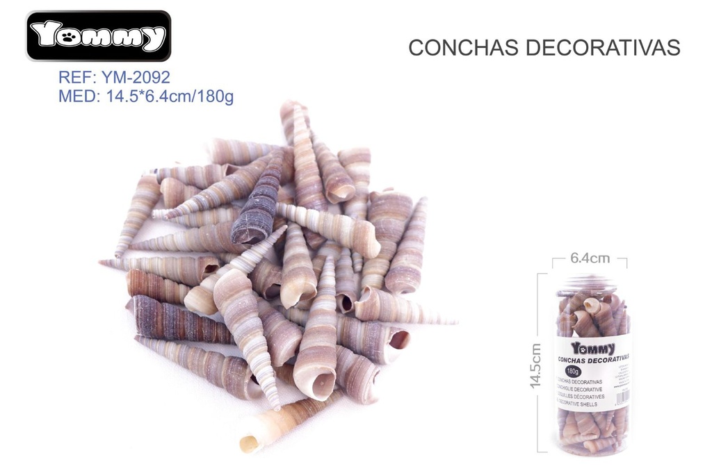 Conchas decorativas 180g