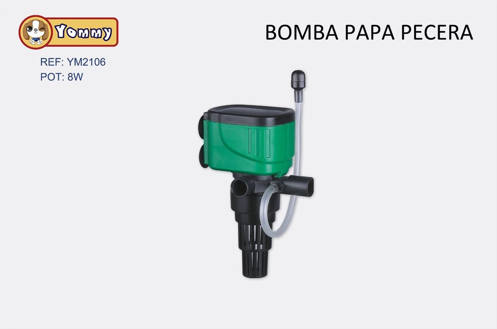 Bomba para pecera 8W 1400L/H para acuarios