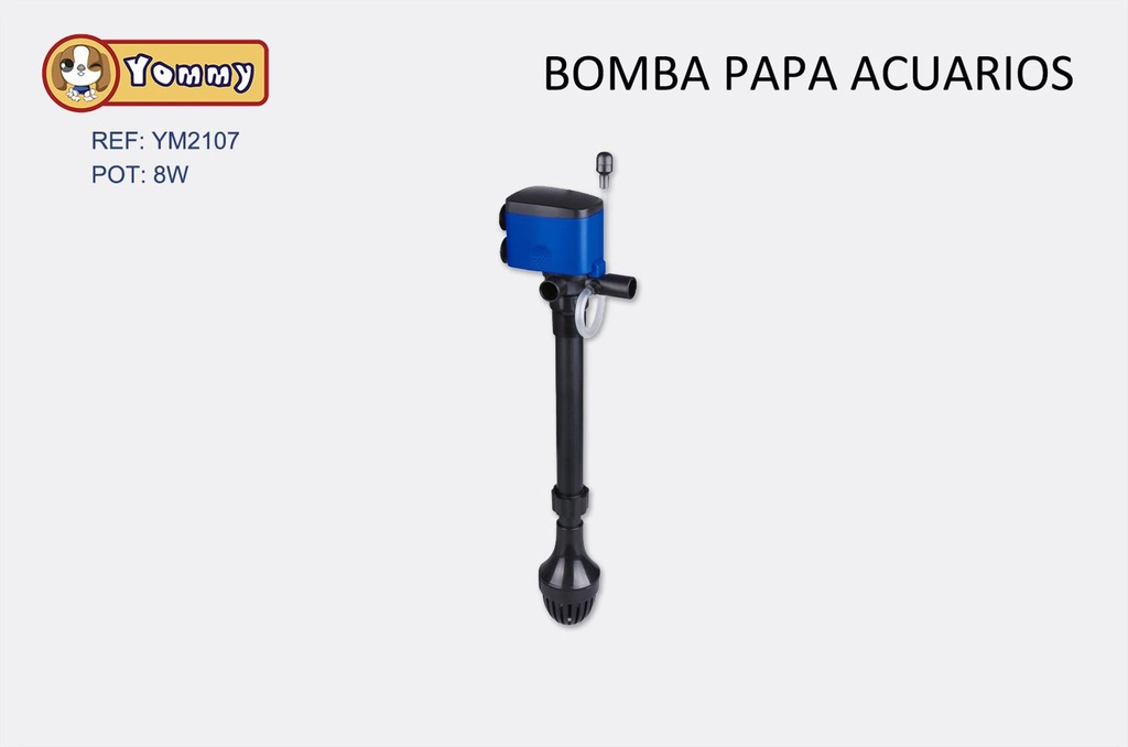 Bomba para pecera 8W 1000L/H para acuarios